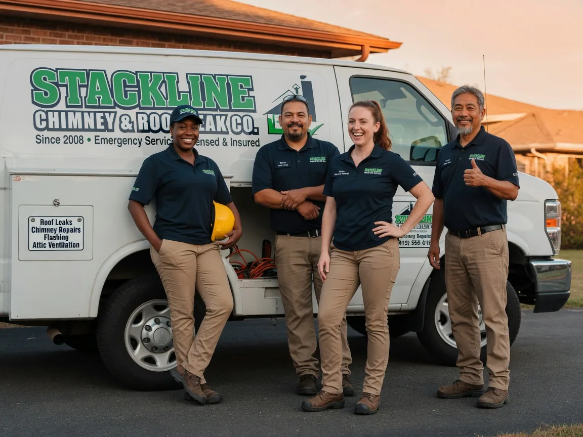 Chimney flashing repair company in Dubuque, IA